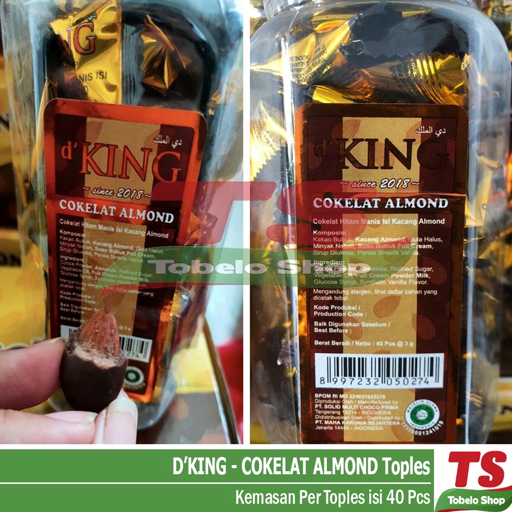 

New Arrival DKING COKELAT ALMOND TOPLES COKLAT ALMOND BONIBOL ALMOND DKING COKLAT ALMOND