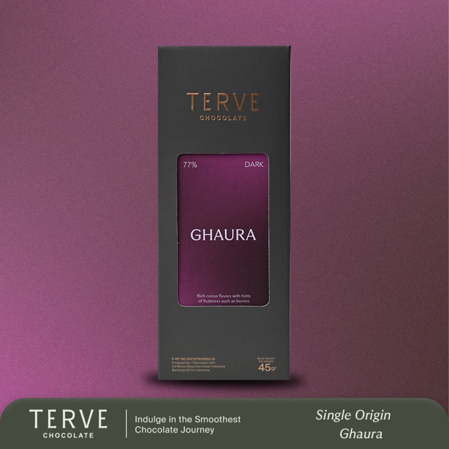 

Terve Dark Chocolate Bar - Ghaura