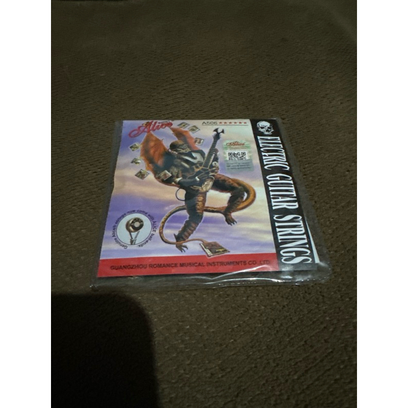 SENAR GITAR ELEKTRIK LISTRIK ALICE 09 SATU SET ORIGINAL