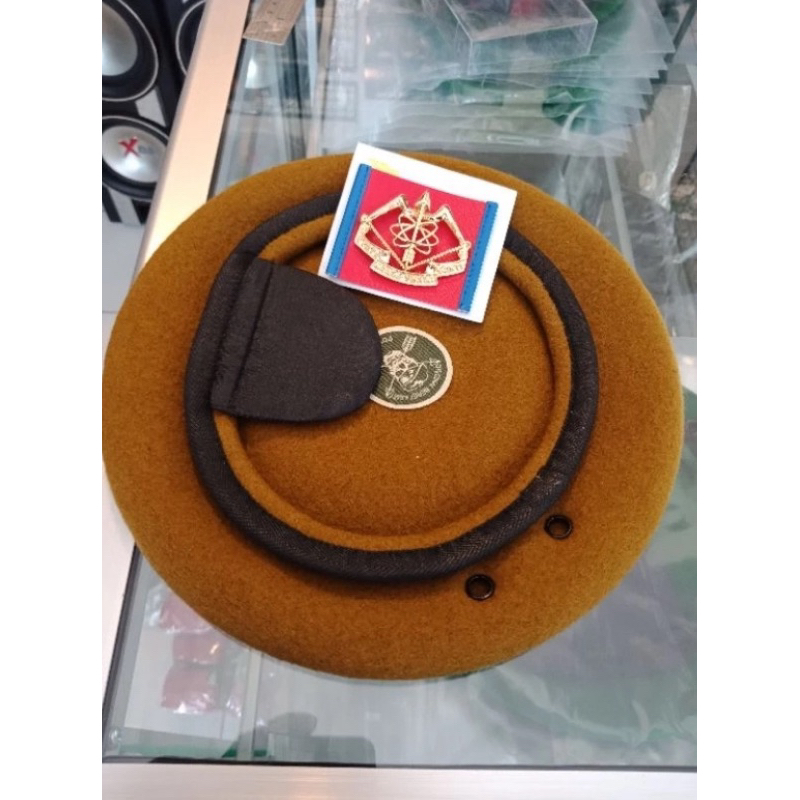 BARET COKLAT 999 / BARET COKLAT ARHANUD / BARET COKLAT ARHANUD PREMIUM / BARET TNI AD COKLAT