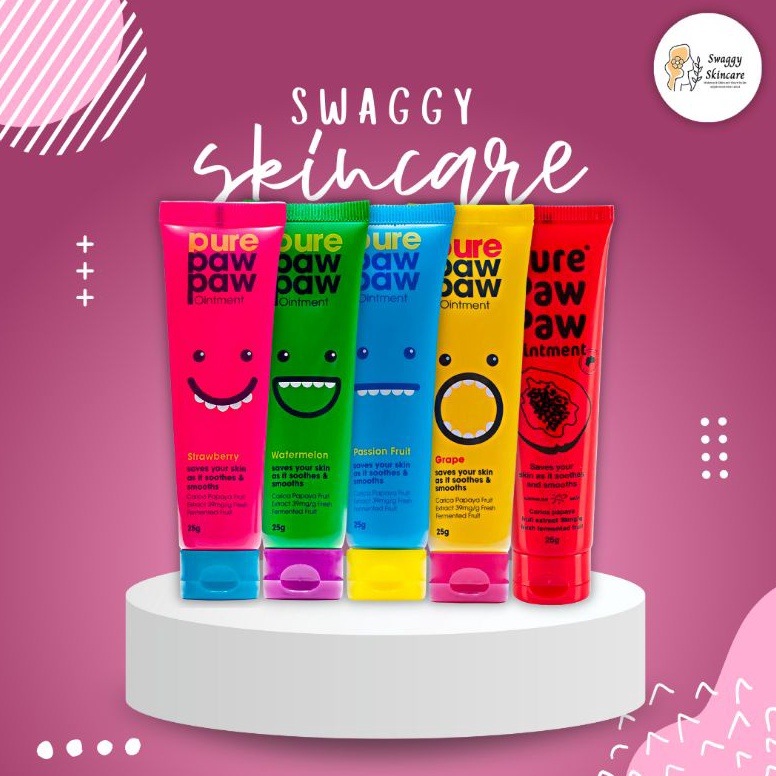 Murah Banget Pure Paw Paw Ointment Original Watermelon Passion Fruit Strawberry Share in Jar