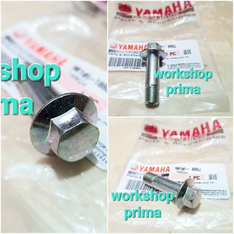 Baut Kunci 12 Dari Arem Ke Kaliper Dispad Rem Cakram Belakang Nmax 150 N Max 155 Old New Lama Baru O