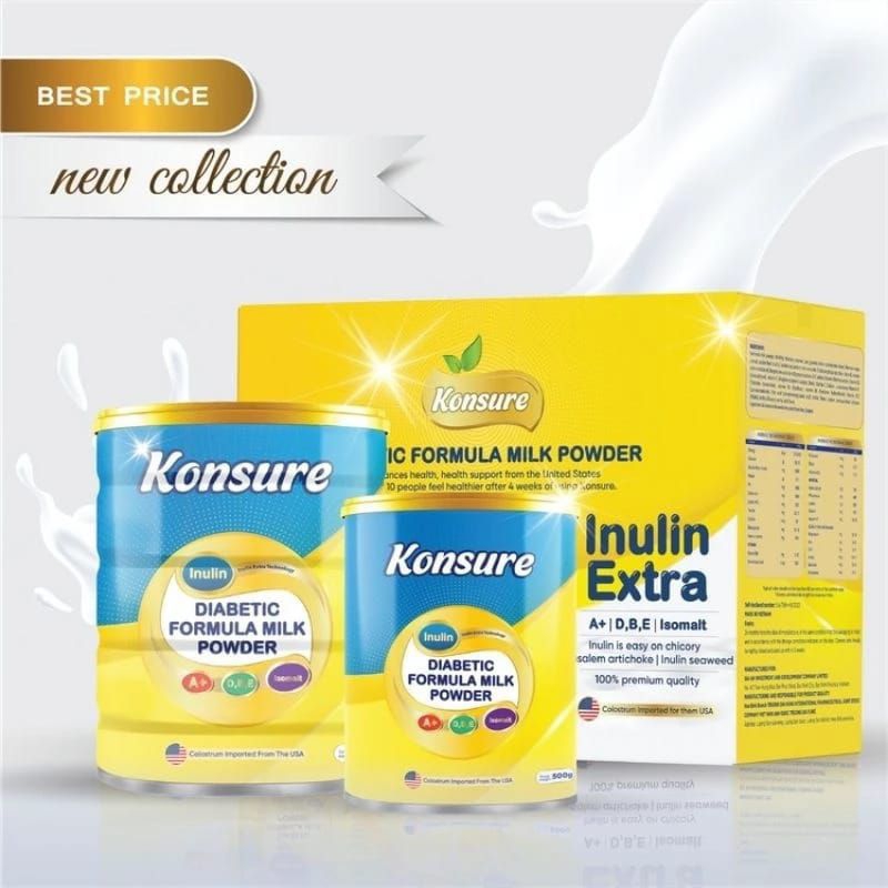 

NEW KEMASAN || SUSU KONSURE SUSU UNTUK DIABETES KENCINF MANIS DAN GULA DARAH