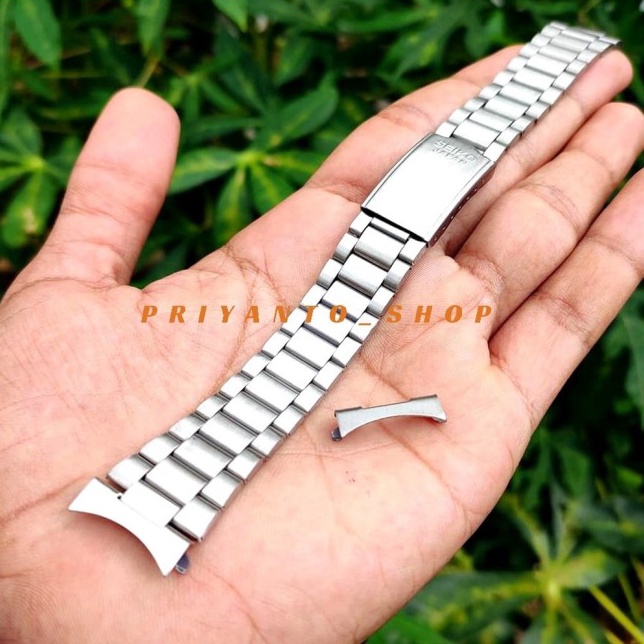 Tali Rantai Jam Tangan Seiko 5 Autometic model curved 2mm Strap seiko