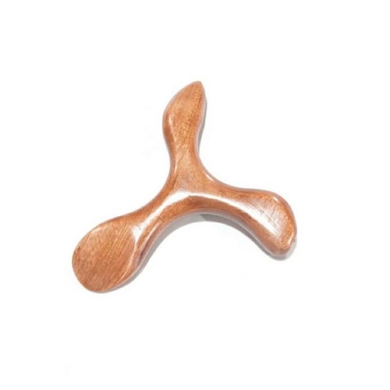 ALAT PIJAT KAYU/ ALAT PIJAT TRADISIONAL DARI KAYU/ ALAT PIJAT SEGITIGA