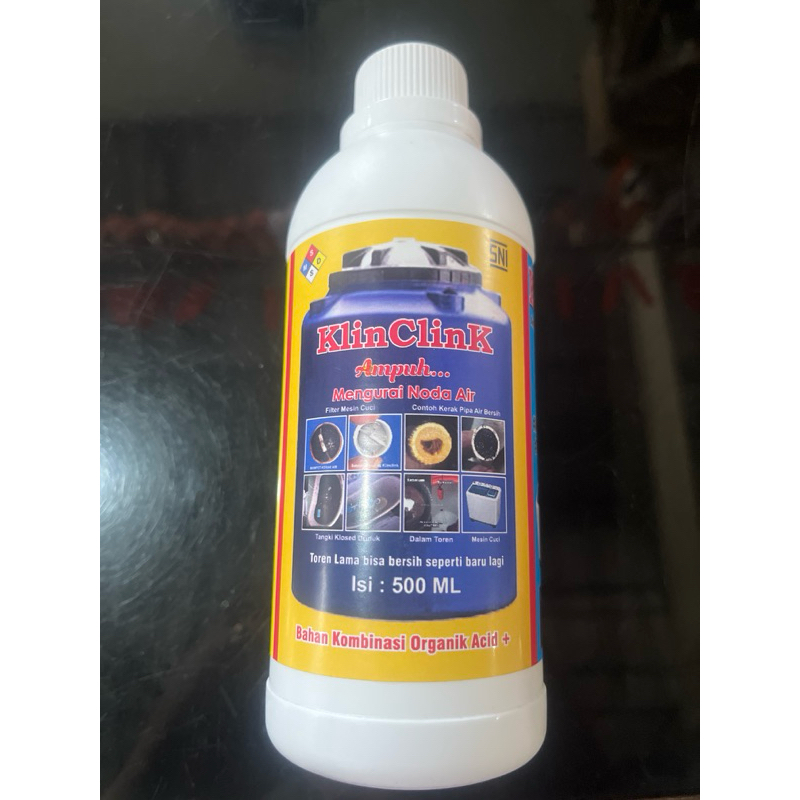 klinclink pembersih kerak air dan pembersih toren air