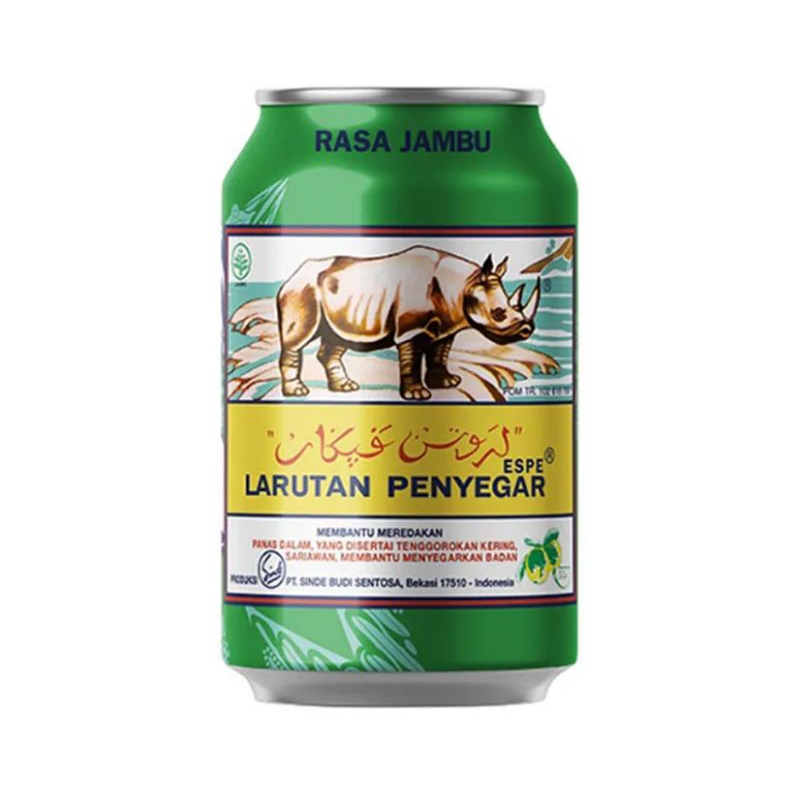 

Larutan penyegar cap badak rasa jambu 320 ml