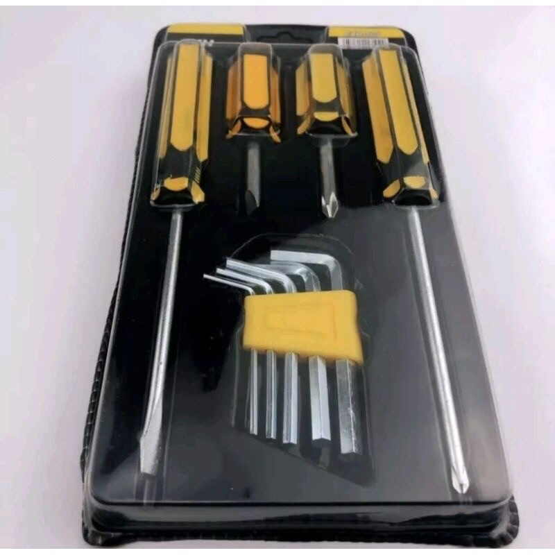 READY STOKpaket lengkap set obeng dan kunci L