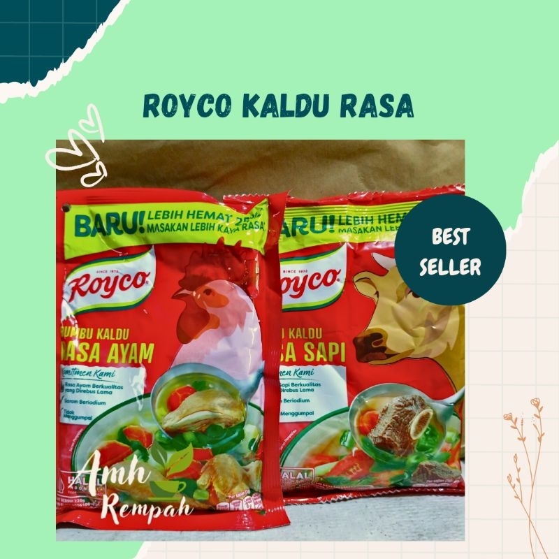 

Royco Kaldu rasa Ayam dan Sapi kemasan 220gr