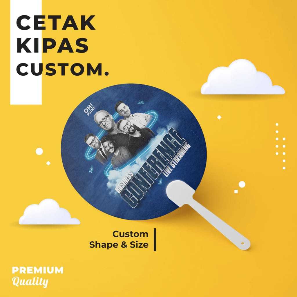 Cetak Kipas Souvenir Custom | Cetak Kipas Custom