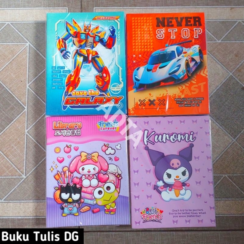 

Buku Tulis 38 DG Karakter Berkualitas 1Pak