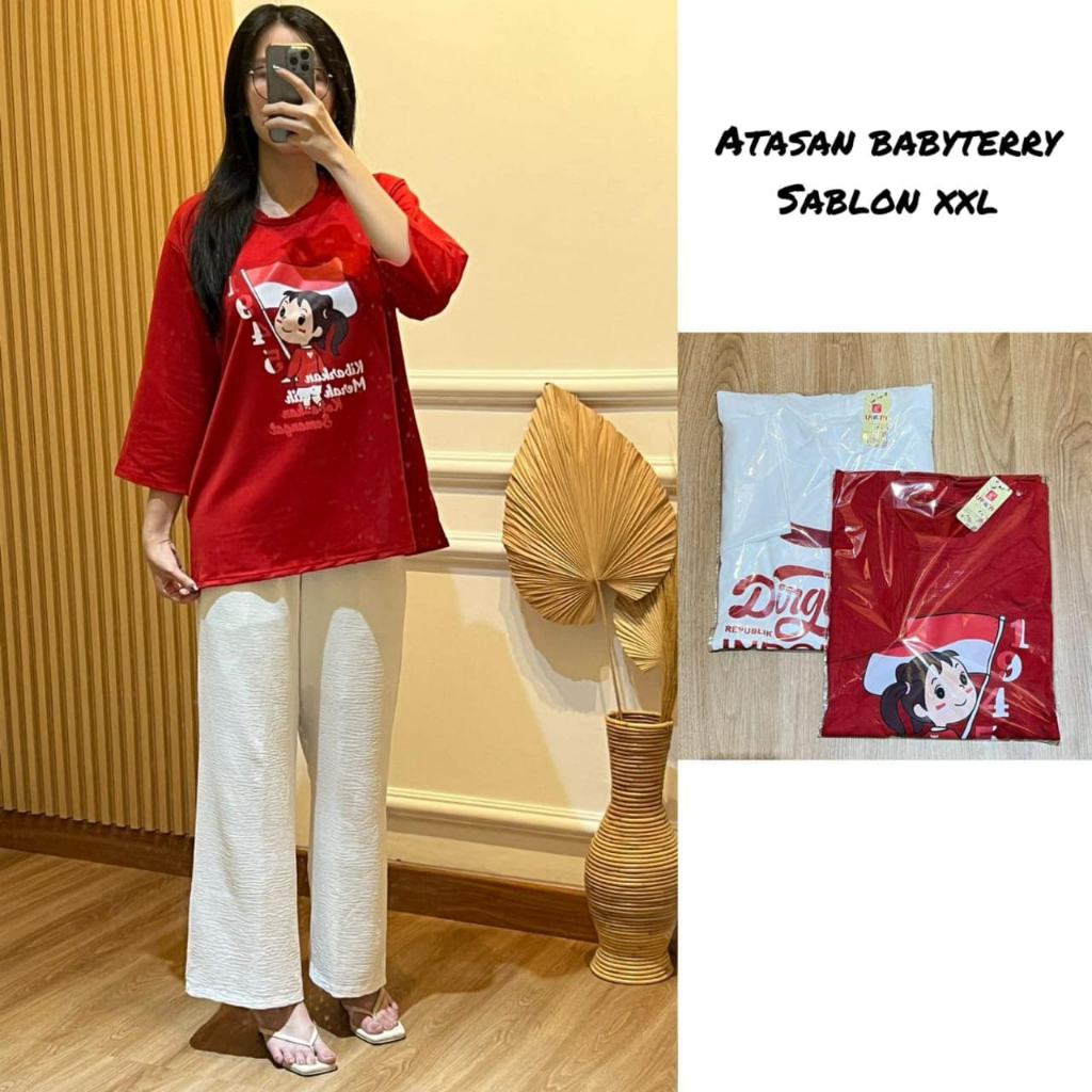 Kaos Merah Putih Special kemerdekaan 17 Agustus / Seragam agustusan