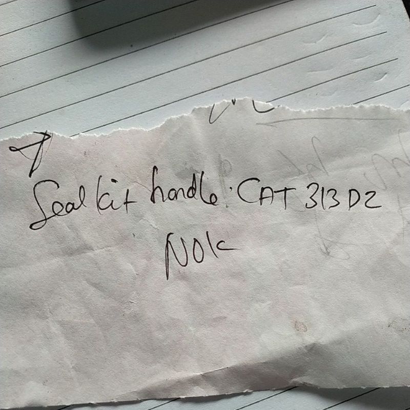 seal kit handle CAT313D2 ATAU CAT313D-2 NOK