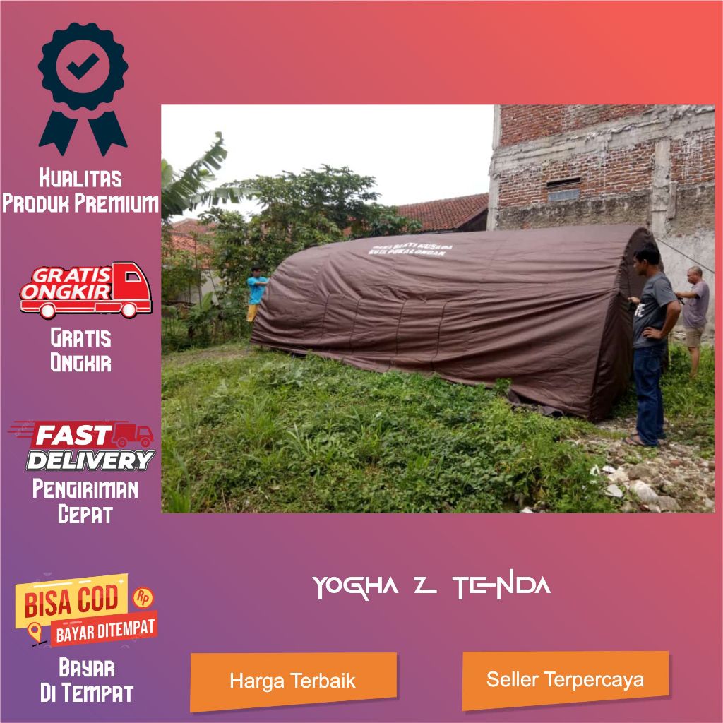 Tenda ROFI LORONG 2x5 FULLSET