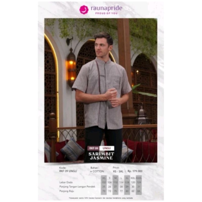 RAUNA KOKO DEWASA RKF09 SIZE M UNGU