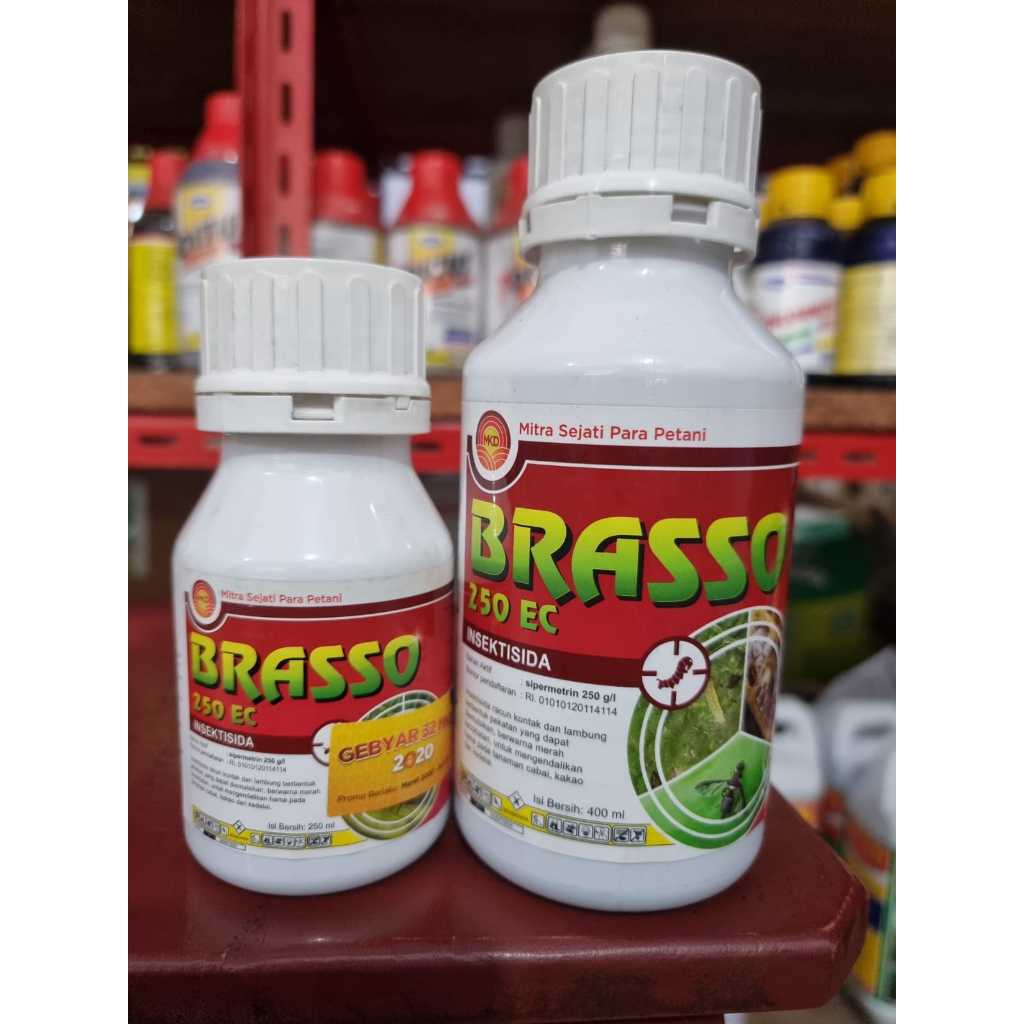 Brasso 250EC insektisida pembasmi ulat