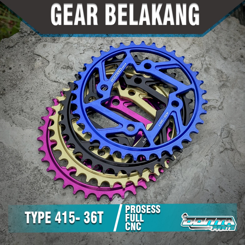 GIR BELAKANG YAMAHA UKURAN 415-36T