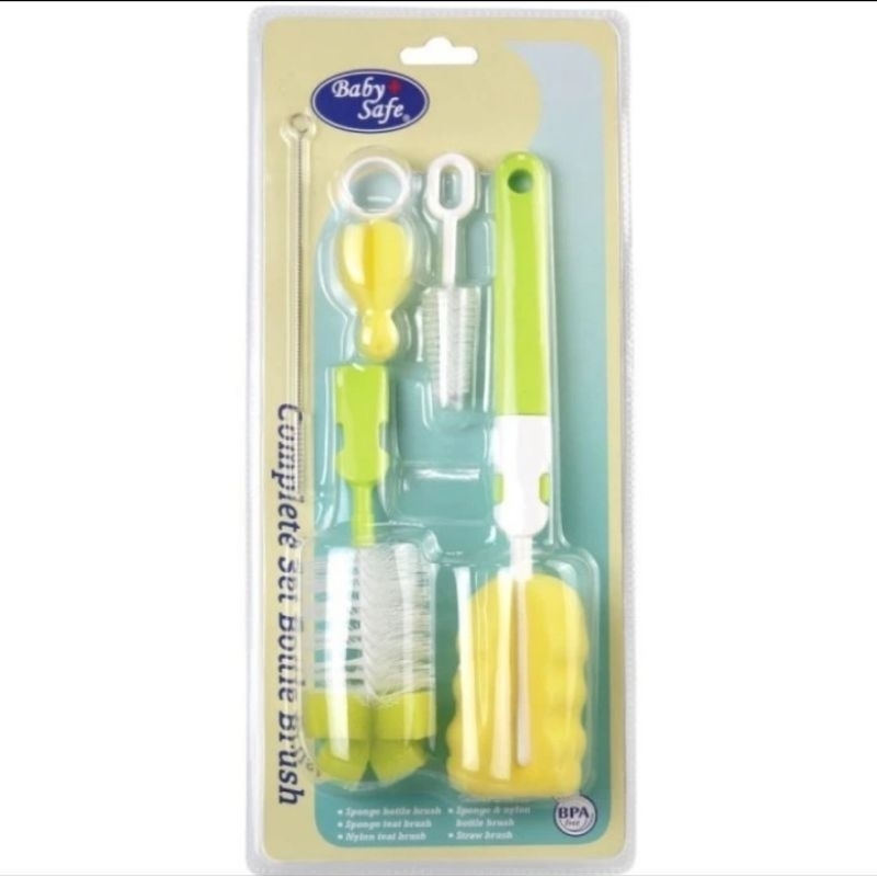 Babysafe Complete Set Bottle Brush BS369