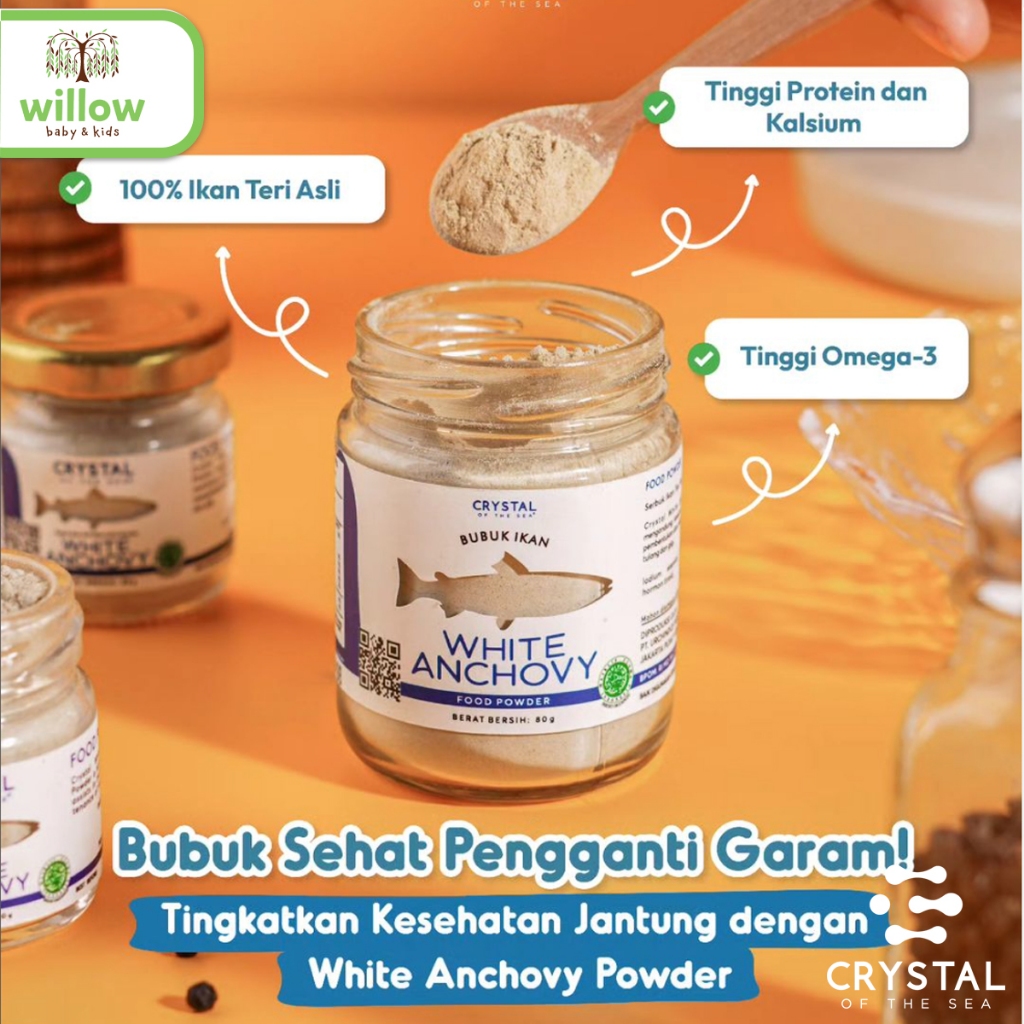 

Forcysn Bumbu Masakan Dapur - Crystal White Anchovy Powder