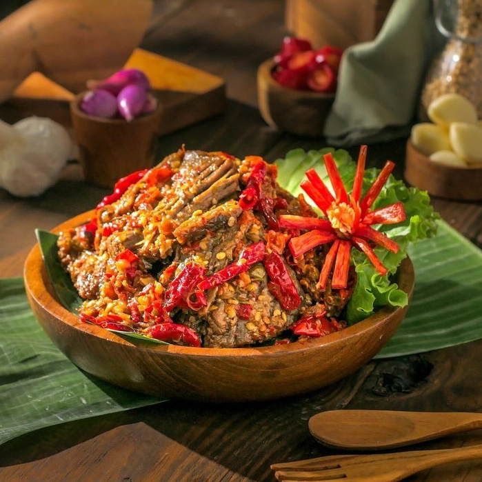 

[NEW PRODUCT] Mamafuji - Dendeng Lambok (Basah) 200gr / Dendeng Daging Sapi Khas Minang