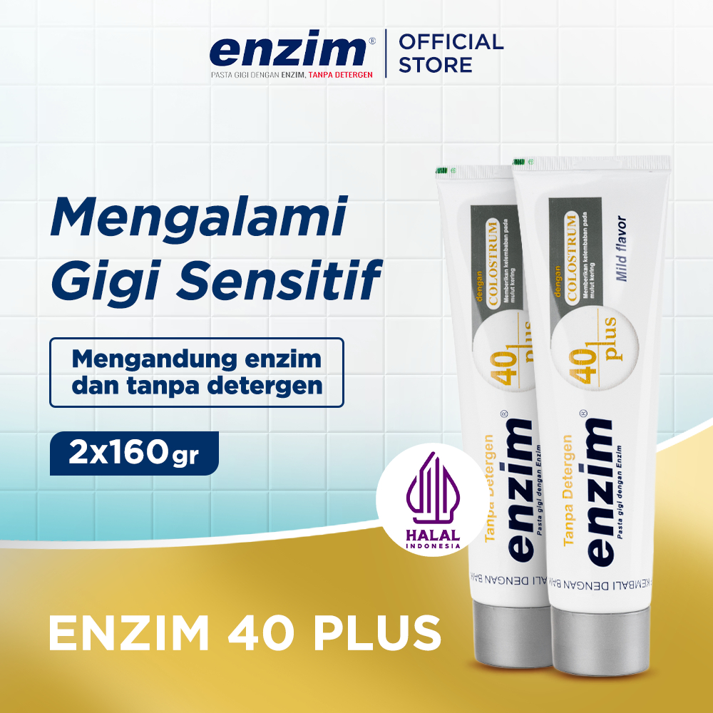 ENZIM 40 PLUS 160 GR - 2 pcs