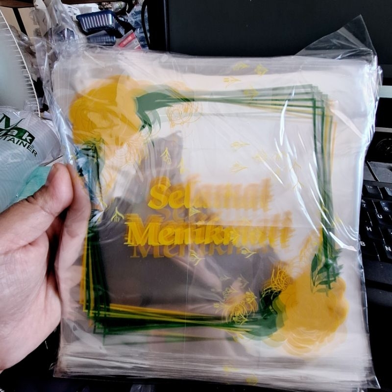 plastik samir nasi  plastik tutup nasi kotak