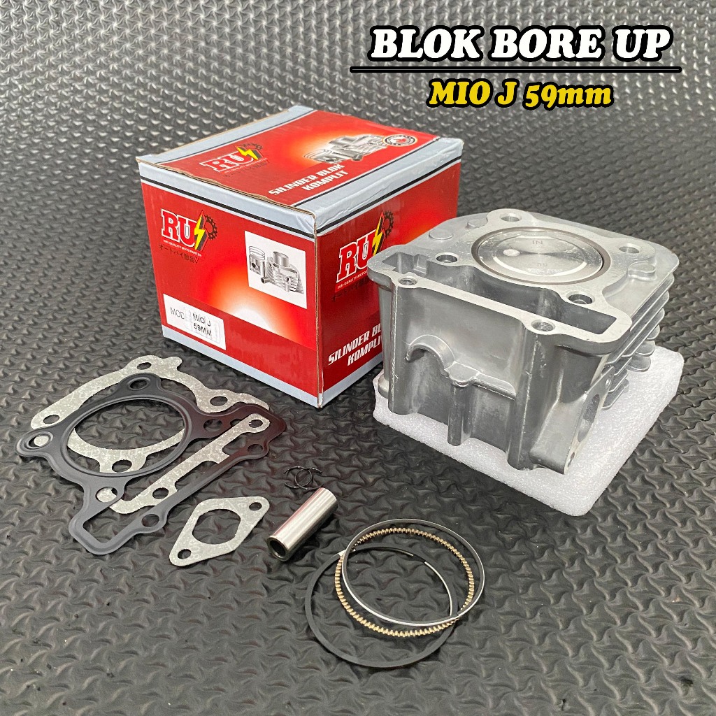 BLOK BORE UP SEHER SET MIO J BORE UP DIAMETER 59mm SET RUI