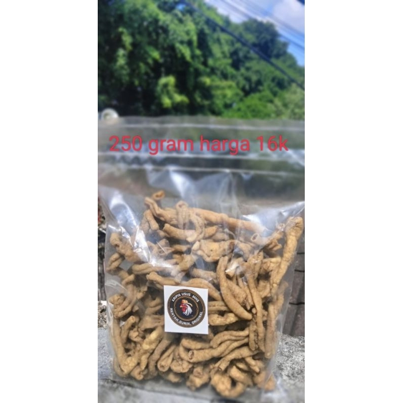 

KRIPIK USUS Varian Original 250gram