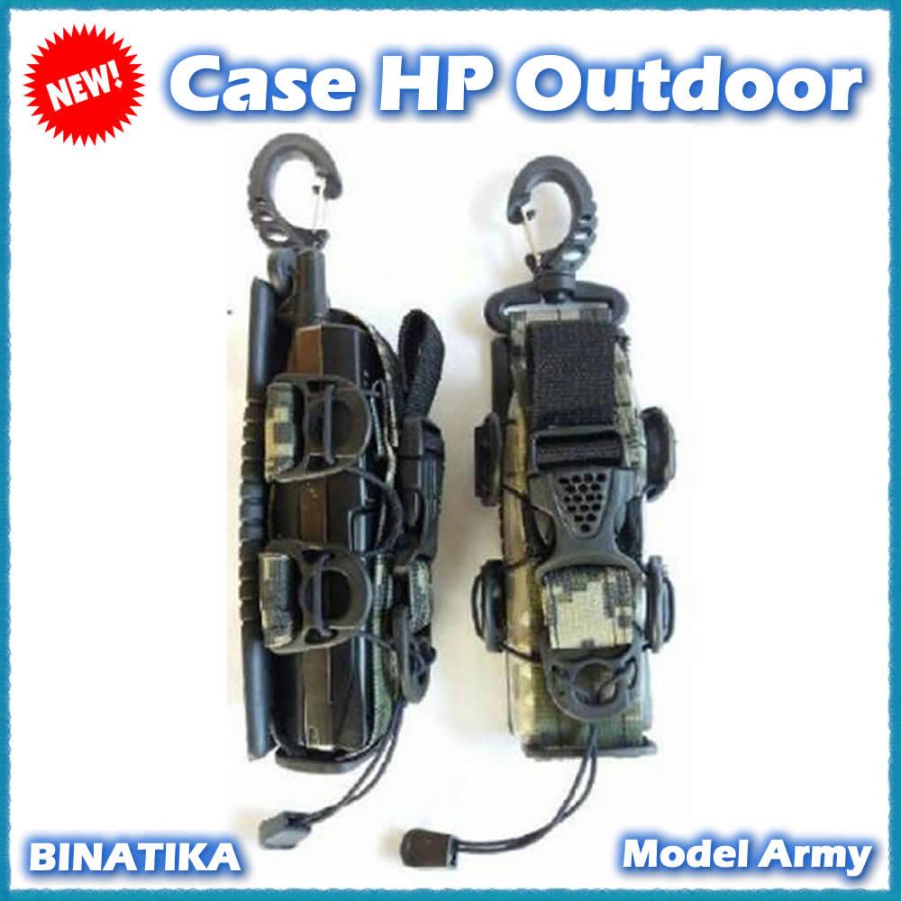 Sarung Pengaman Model Army Untuk HP Brandcode / Prince / Maxtron dan Sejenisnya