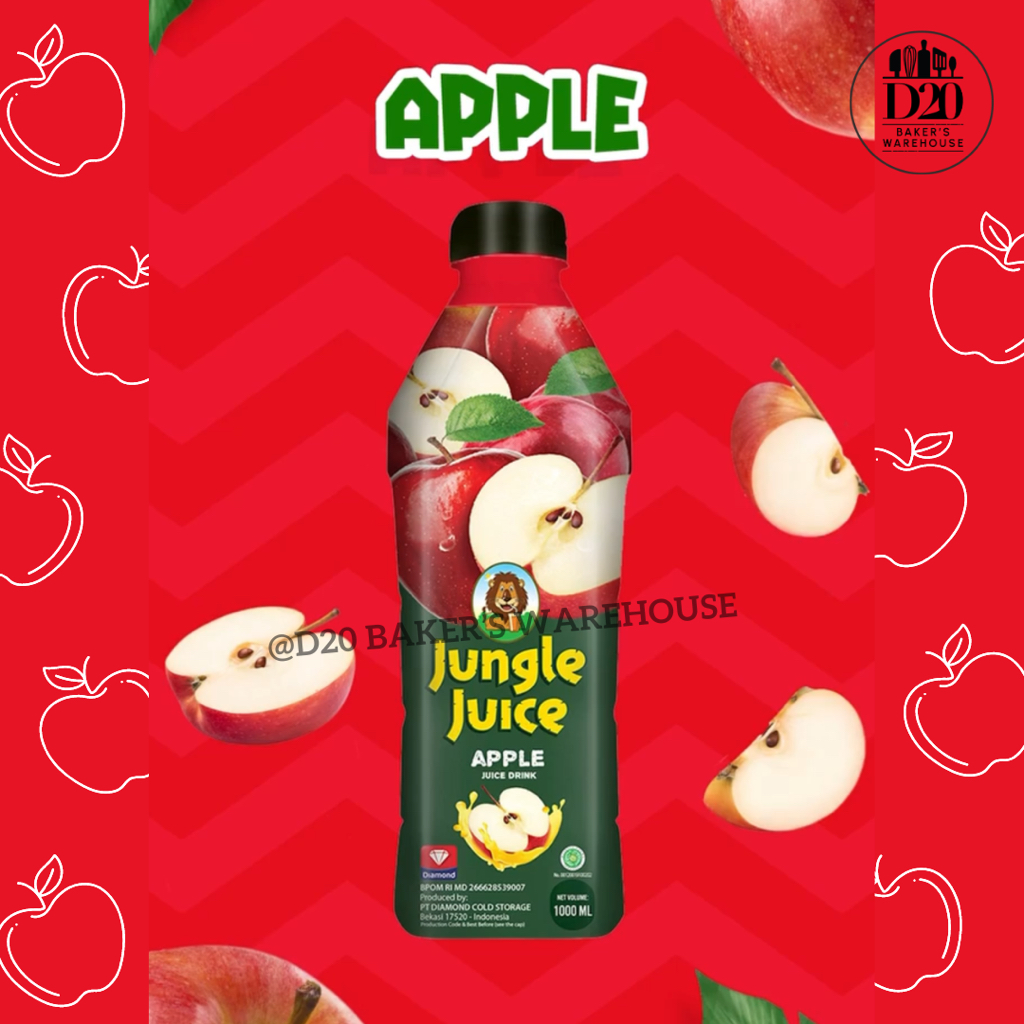 

Jungle Juice Apple Jus Apel 1Liter