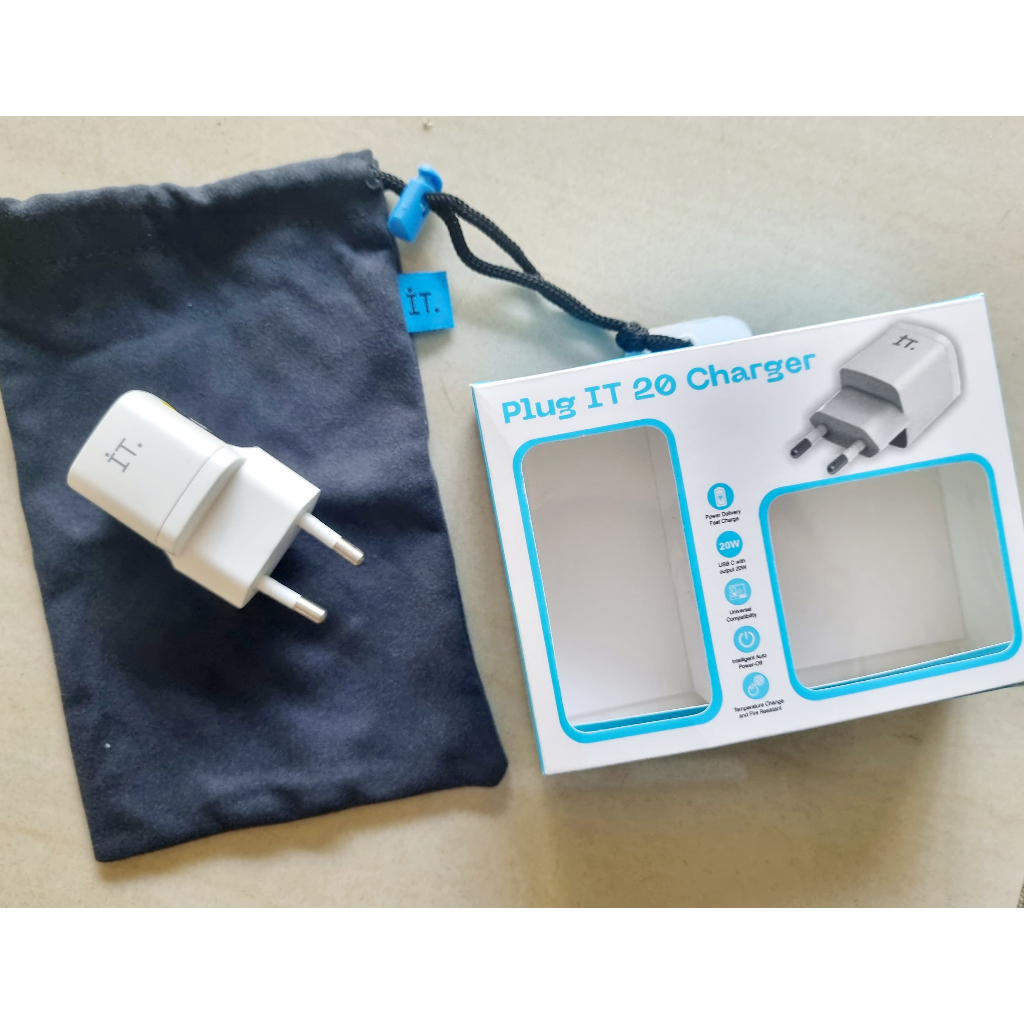 IT PLUG IT 20W KEPALA CHARGER IT 20W ADAPTOR IT 20W