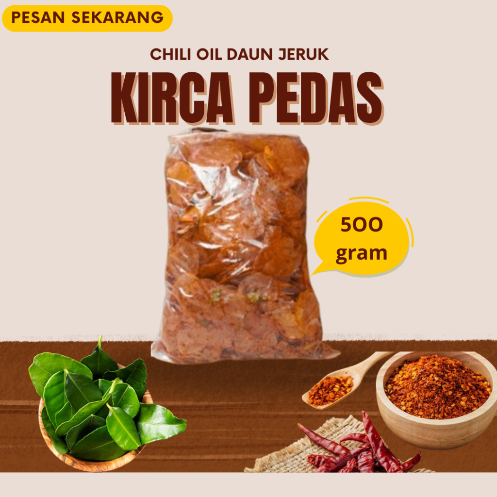 

KERIPIK KACA SPECIAL PEDAS DAUN JERUK 500gram