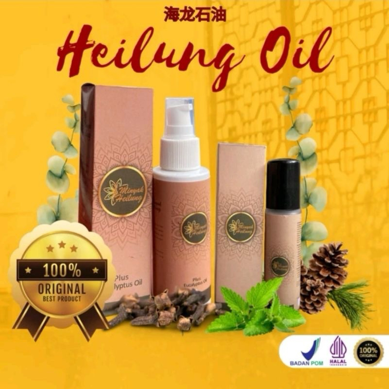 MINYAK HEILUNG HEILUNG OIL 50 ml Minyak Balur Sejuta Manfaat Halal BPOM