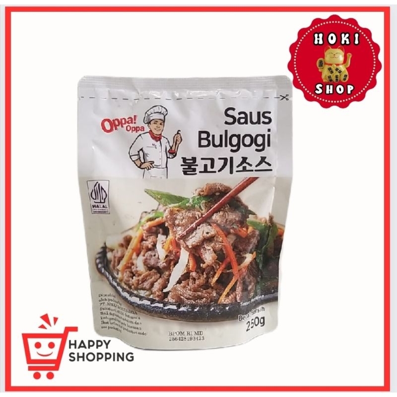 

Oppa Saus Bulgogi Korea EXP 15.08.2025 HALAL 250gr / Bulgogi Saus Daging BBQ