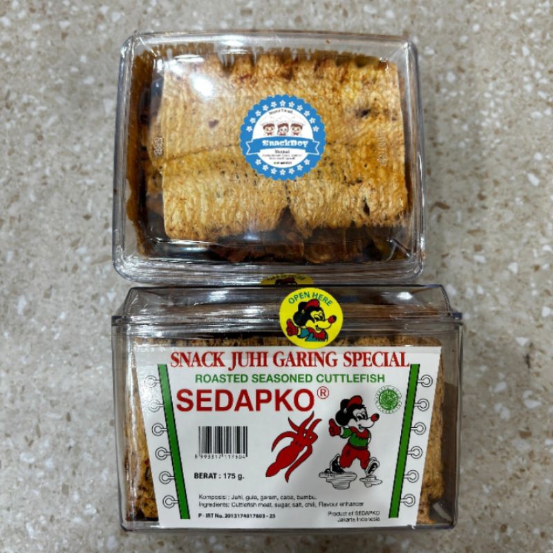 

Snack Cumi Garing Toples Abon Juhi Panggang Sedapko 175gr Juhi Sedapko