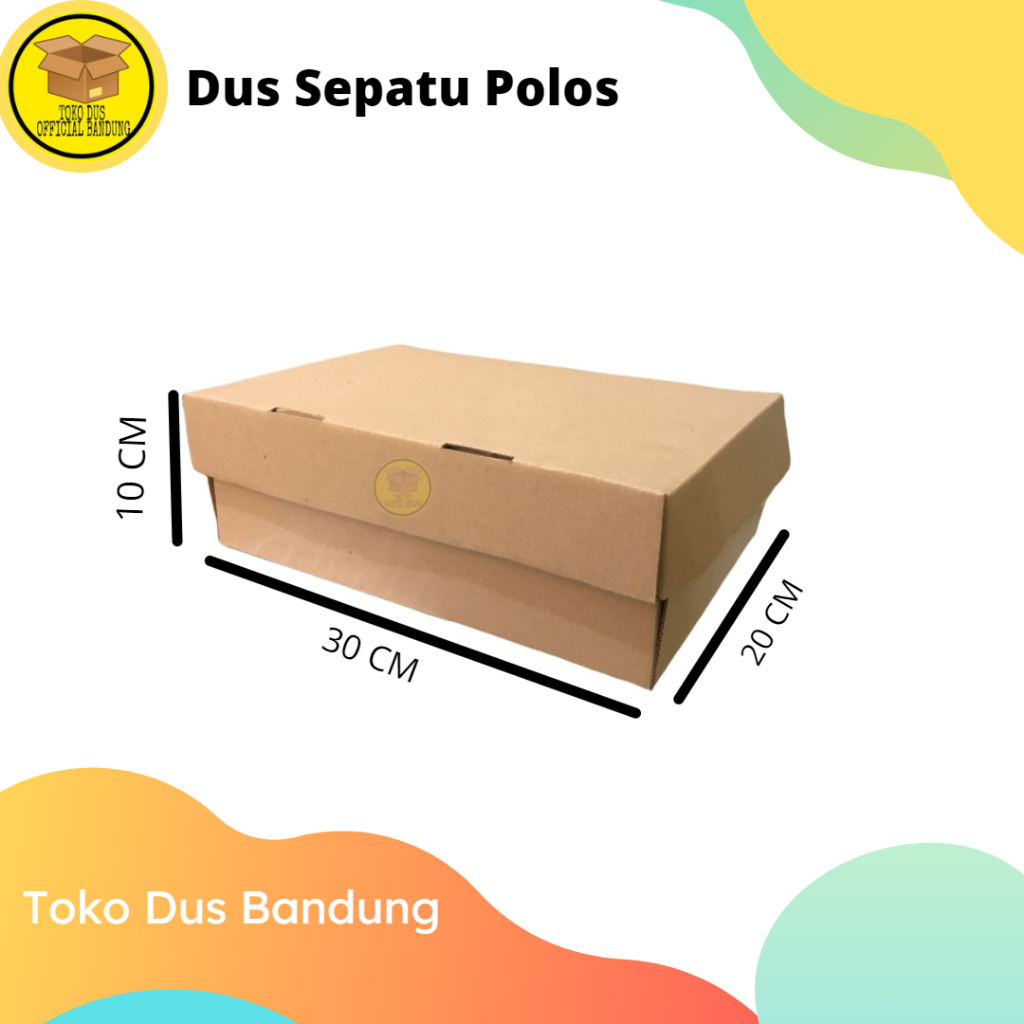 

Dus Sepatu Uk. 30 x 20 x 10 / kardus packing sepatu