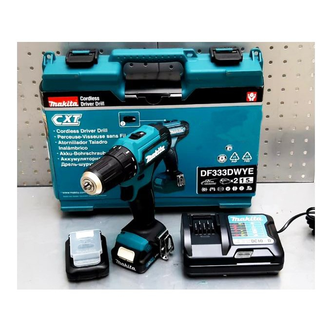 MAKITA CORDLESS DRIVER DRILL (DF333DWYE) / BOR CAS