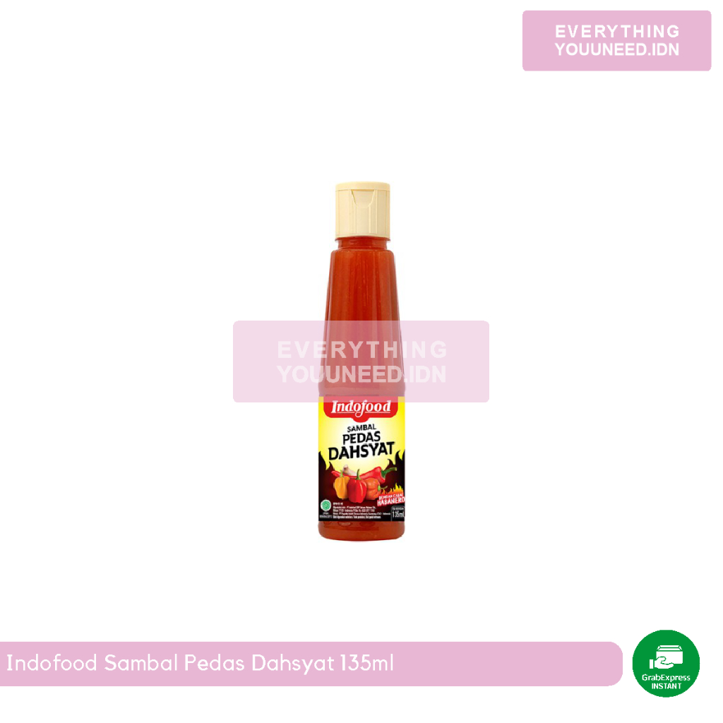 

Indofood Sambal Pedas Dahsyat 135 ml