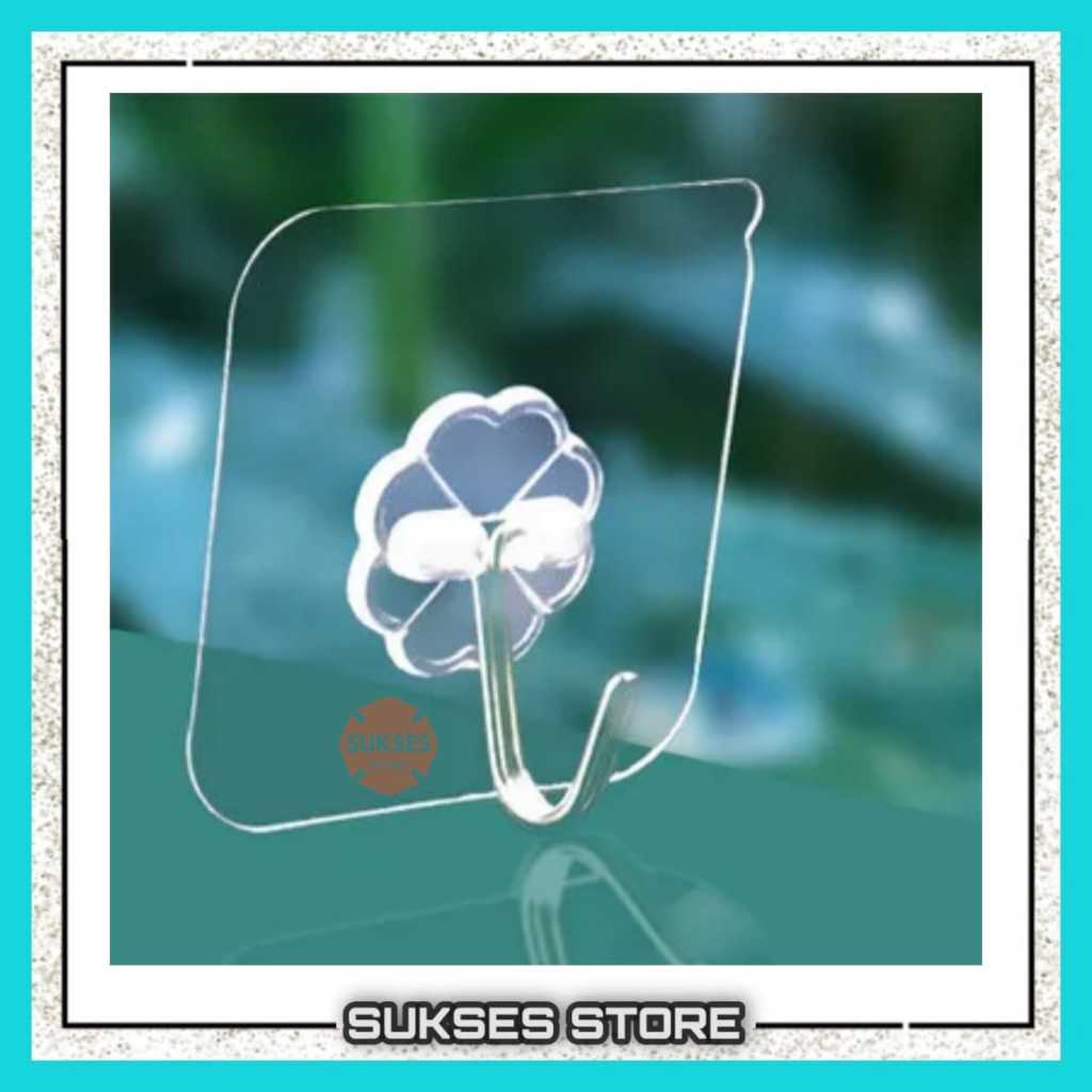 Hook Gantungan / Hook Tempel / Gantungan DInding Tempel / Gantungan Tempel Serbaguna