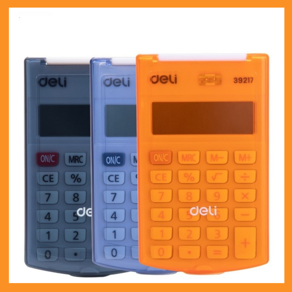 

DELI Calculator saku mini warna 39217
