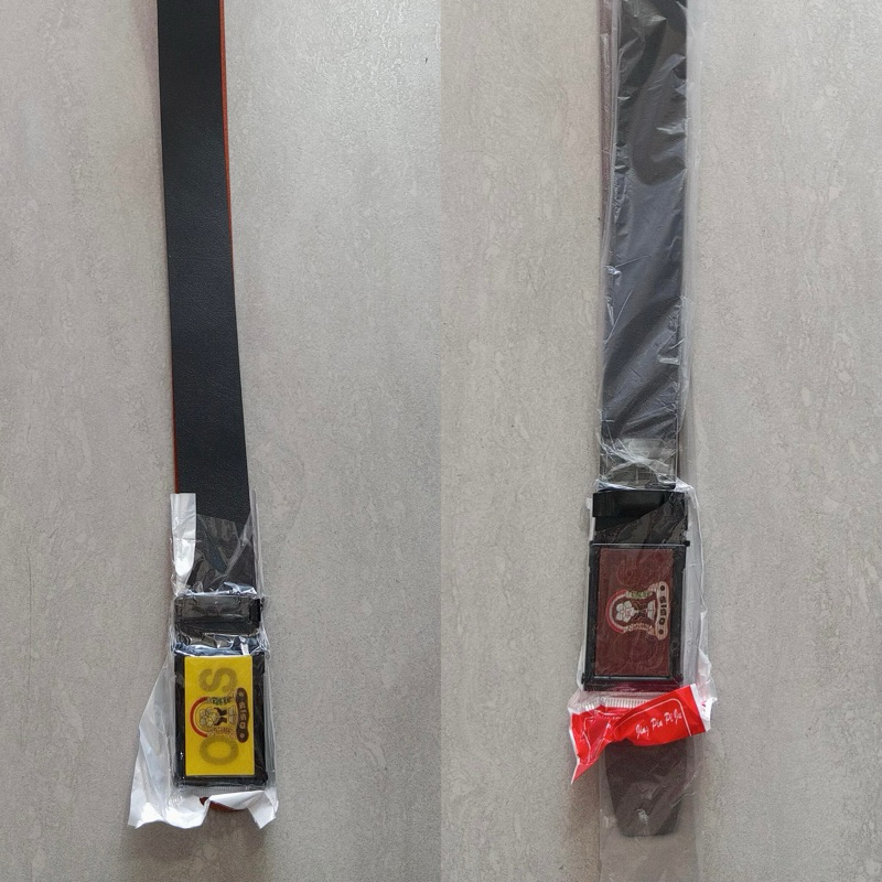 Ikat Pinggang OSIS Kuning & Coklat SD/SMP/SMA (Toko Radenmat Palembang)