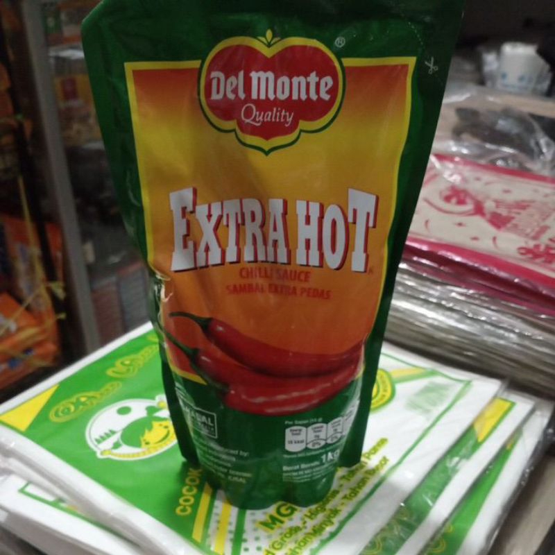 

DELMONTE EXTRA HOT CHILI SAUCE SAMBAL EKSTRA PEDAS 1KG ALMIRA PLASTIK