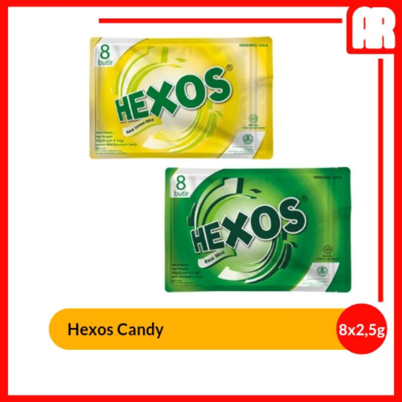 

Hexos Candy Mint 20g - Permen | AR Ostore