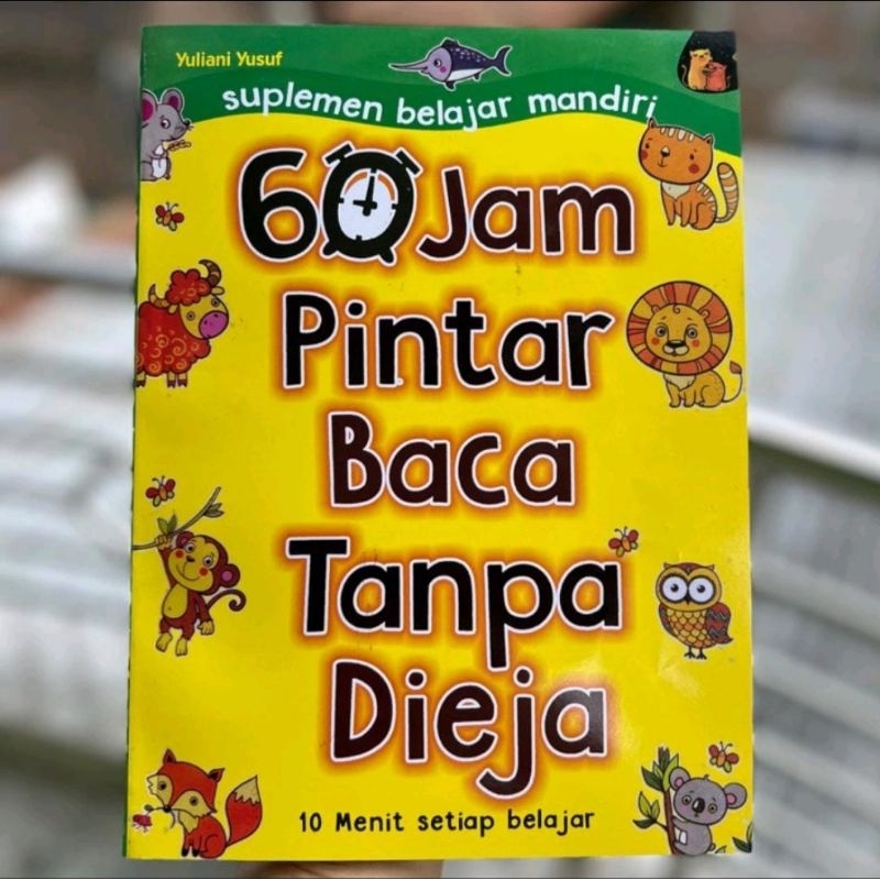 60 Jam Pintar Baca Tanpa Dieja