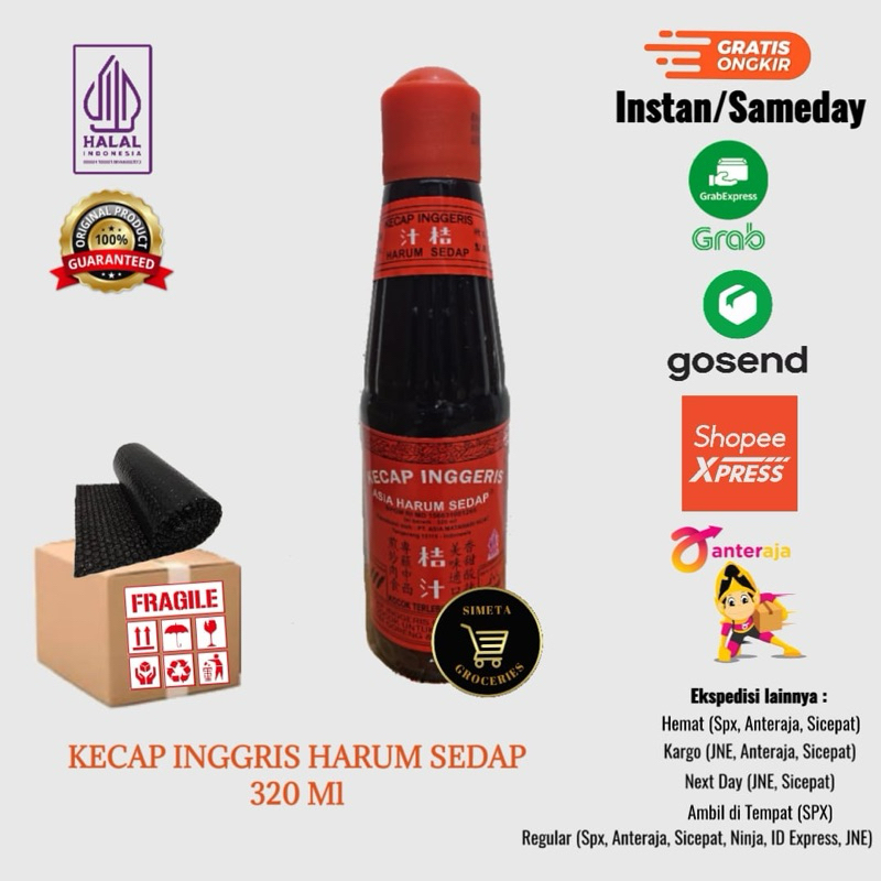 

Kecap Inggris Harum Sedap 320ml