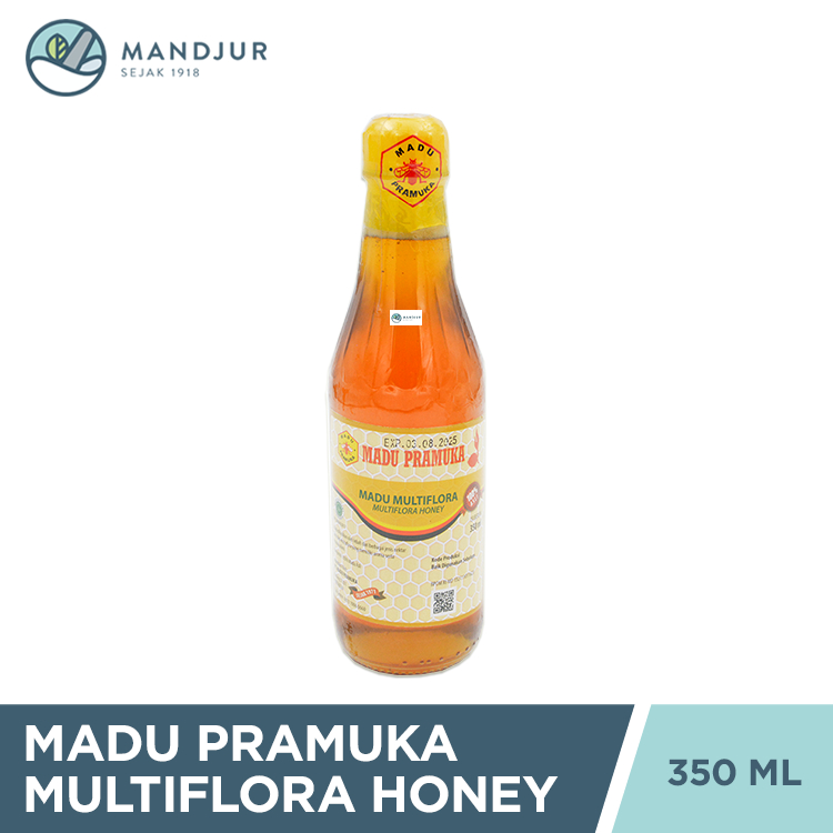 

Madu Pramuka Multiflora 350 mL - Madu Alami dari berbagai Nectar Flora