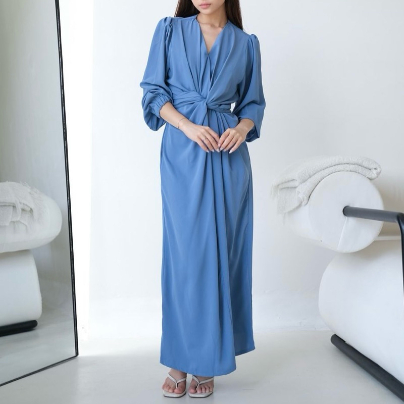 Dress Muslim Wanita ala Korea LARA - CHOME