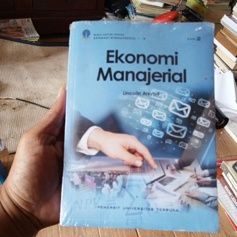 BUKU BMP MODUL UT ( UNIVERSITAS TERBUKA ) EKONOMI MANAJERIAL, buku segel new, original