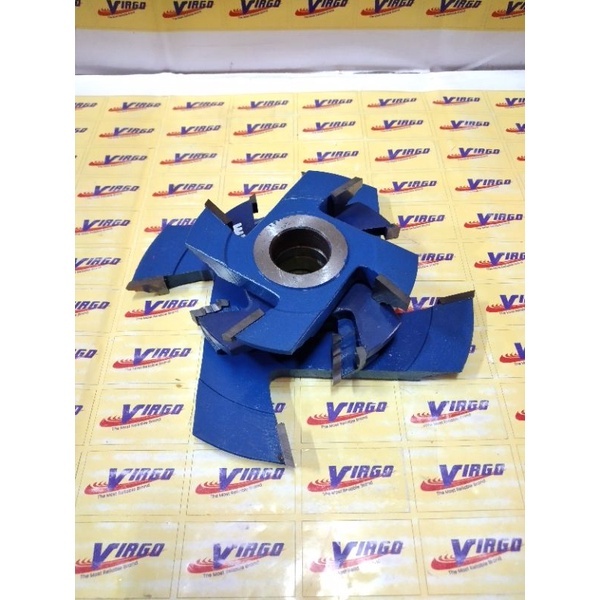 4 MATA PISAU PROFIL ROUTER DUDUK BUNGA PANJANG SPINDLE ALUR PINTU KUSEN 4PCS