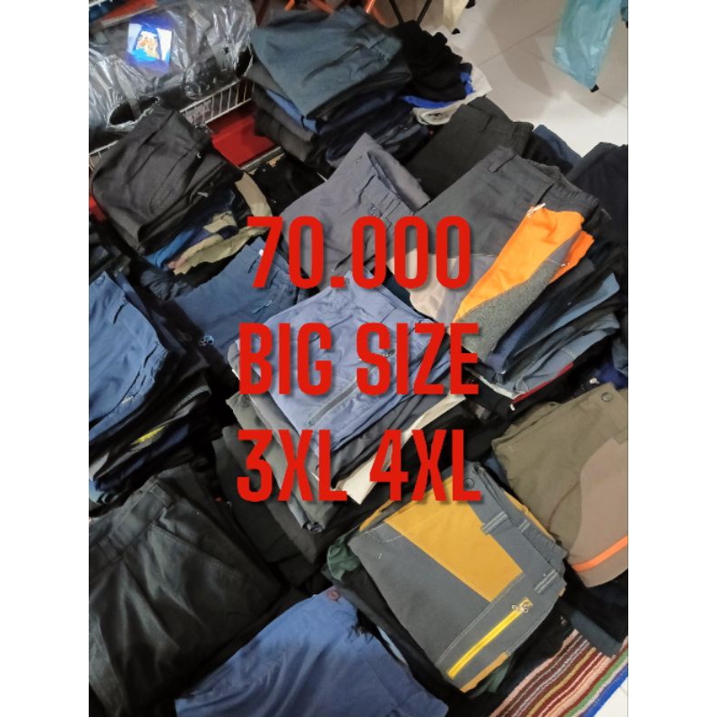 CELANA THRIFT OUTDOOR BIG SIZE RANDOM